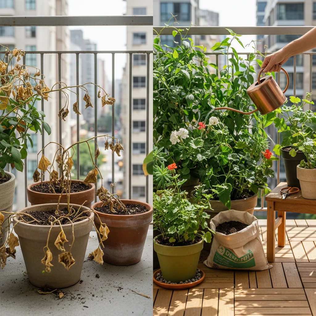 Balkon Bitkilerinde Solma Sorununu Hızlı ve Kesin Çözün