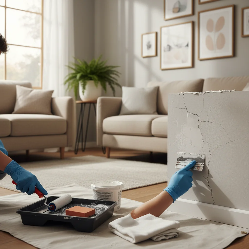 Küçük Duvar Çatlakları Nasıl Hızlı Onarılır? 6 İpucu