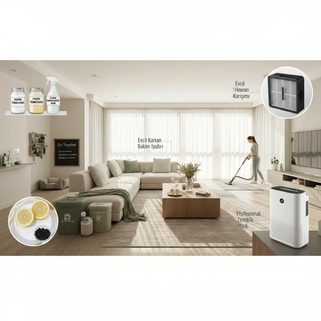 Evde Kalıcı Koku Giderme: 11 Hızlı ve Uygulanabilir Yöntem