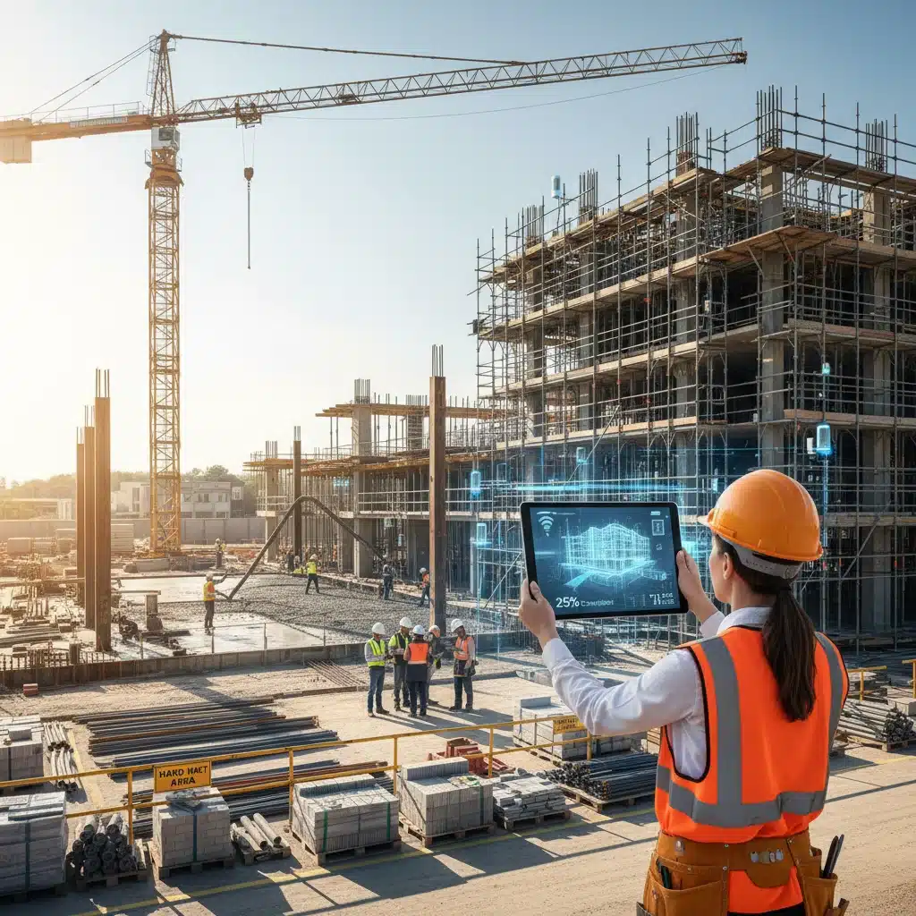 Şantiyede Anında Tasarruf: 7 Kanıtlanmış Dijital Strateji