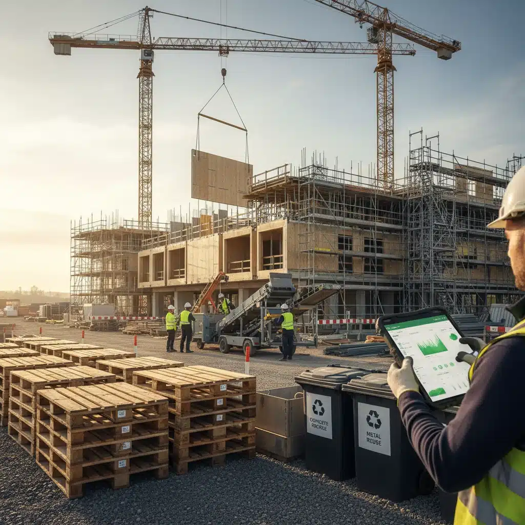 Uzman Rehberi: Şantiyede Malzeme Döngüsüyle Atık Azaltma