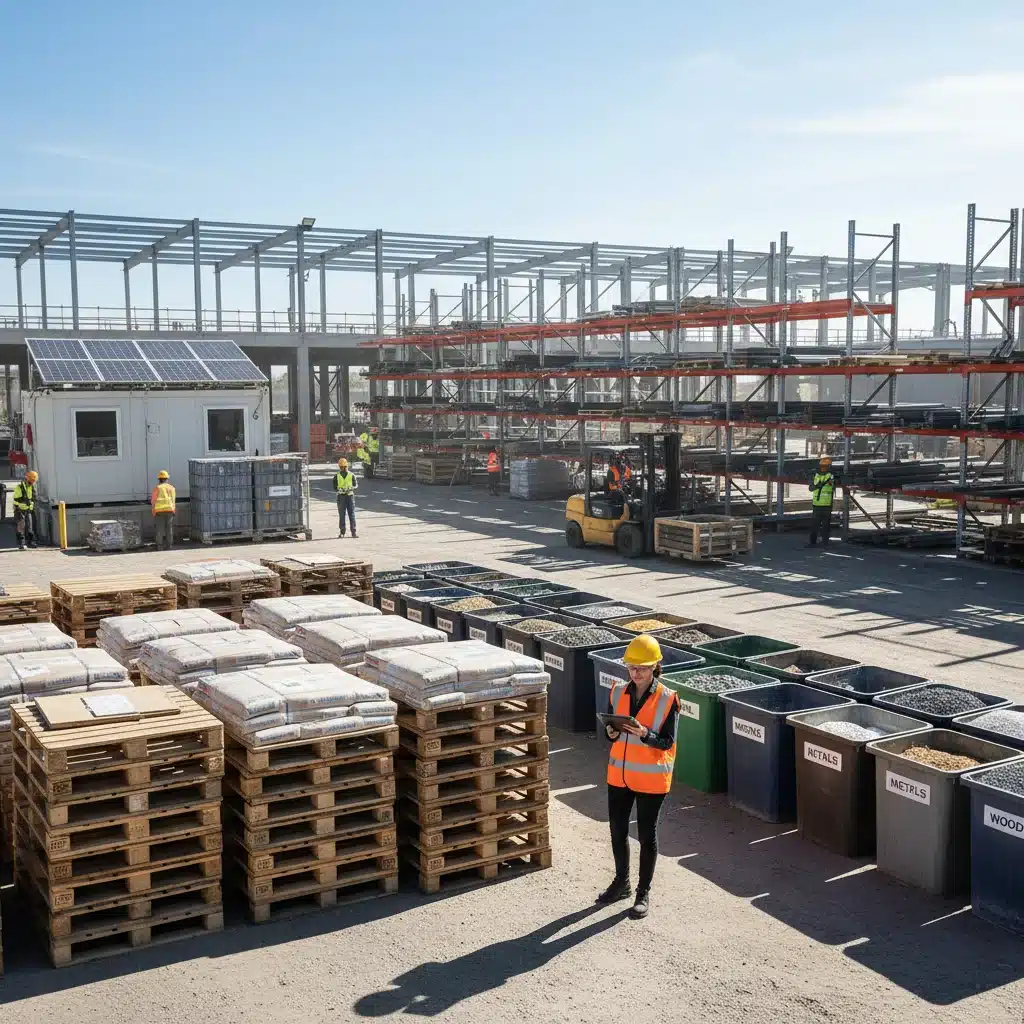 Şantiyede Malzeme Maliyeti Nasıl Güvenli Düşürülür?