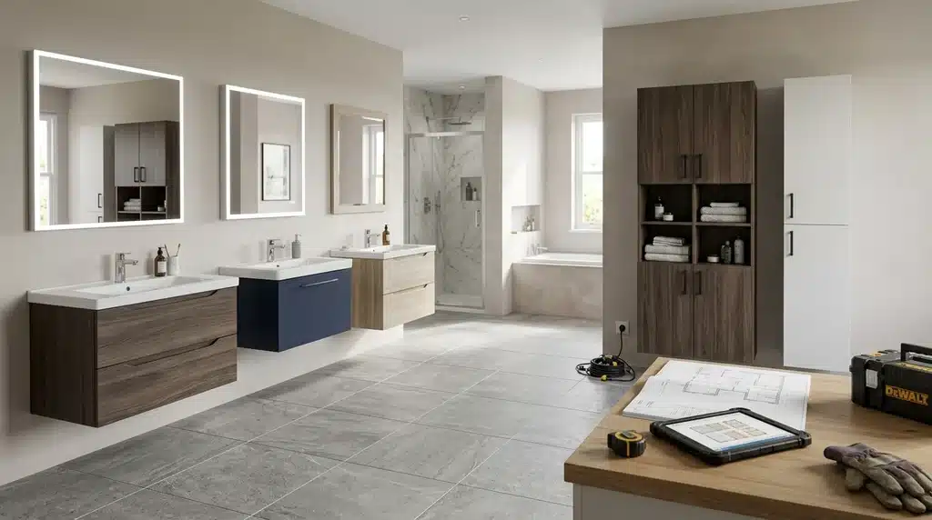 Banyo Mobilyası Seçimi: Projeler İçin Teknik Rehber